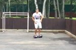 Федор Стрелков на гироскутере