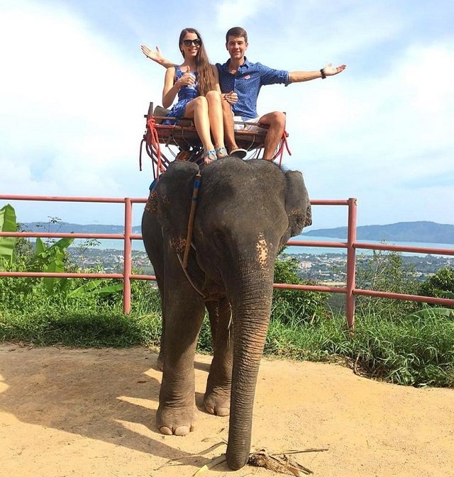 Фотоподборка: Рапунцель и Дмитренко отдыхают в Таиланде