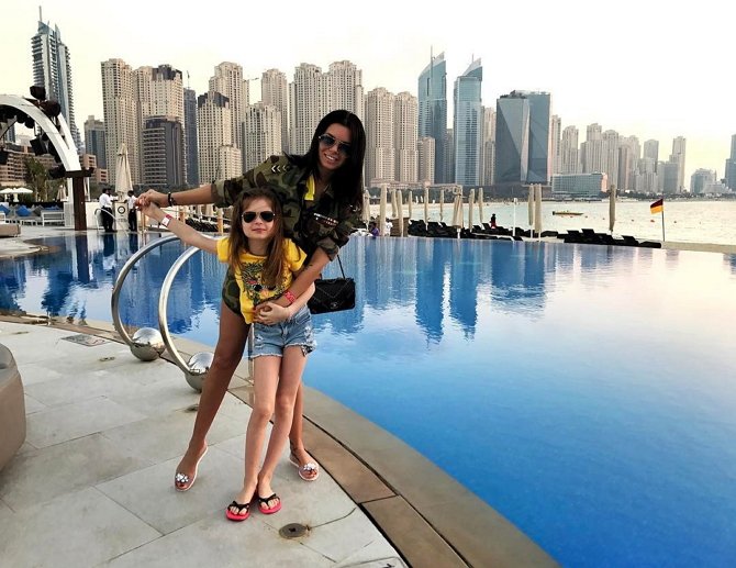 Катя Жужа расхваливает отдых в Дубае