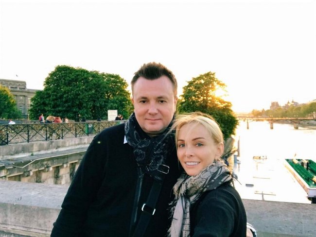 Наталья Варвина увезла мужа на романтик в Париж