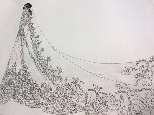 Свадебное платье Виктории Романец стоит 700 тысяч