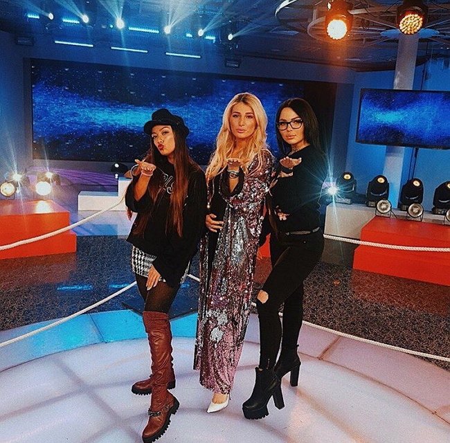 Фото с ток-шоу (30.10.2017)