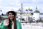 Александра Черно прогулялась по Сергееву Посаду