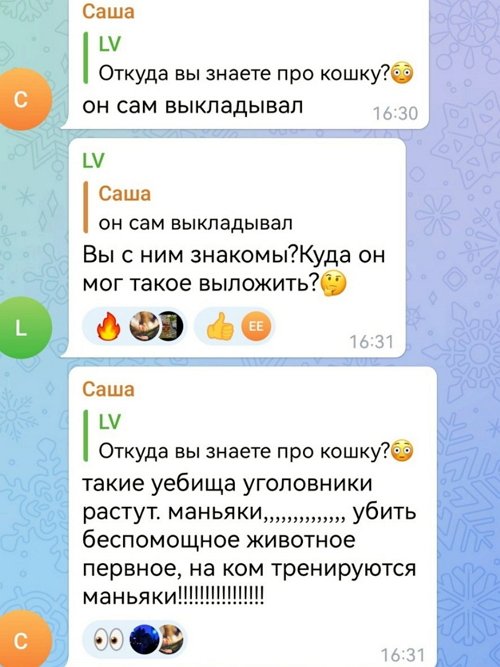 Сын Салибековых издевается над животными?