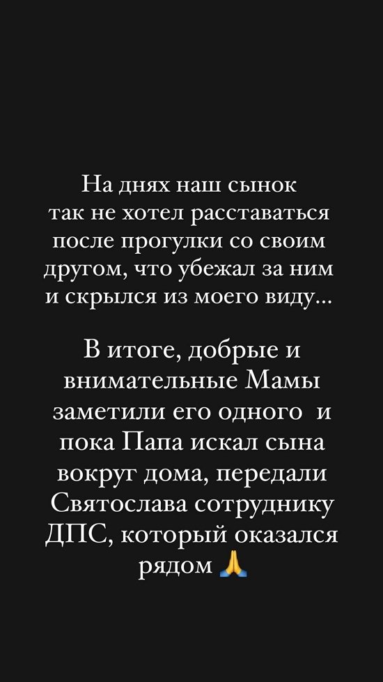 Андрей Черкасов: Святослав побежал за другом и пропал...