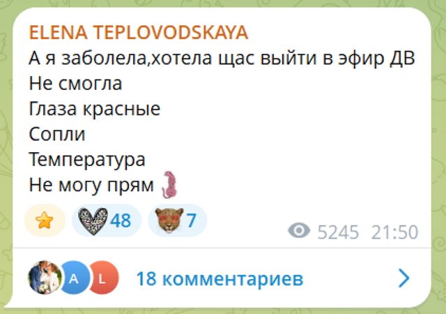 Елена Тепловодская: Шикарное настроение