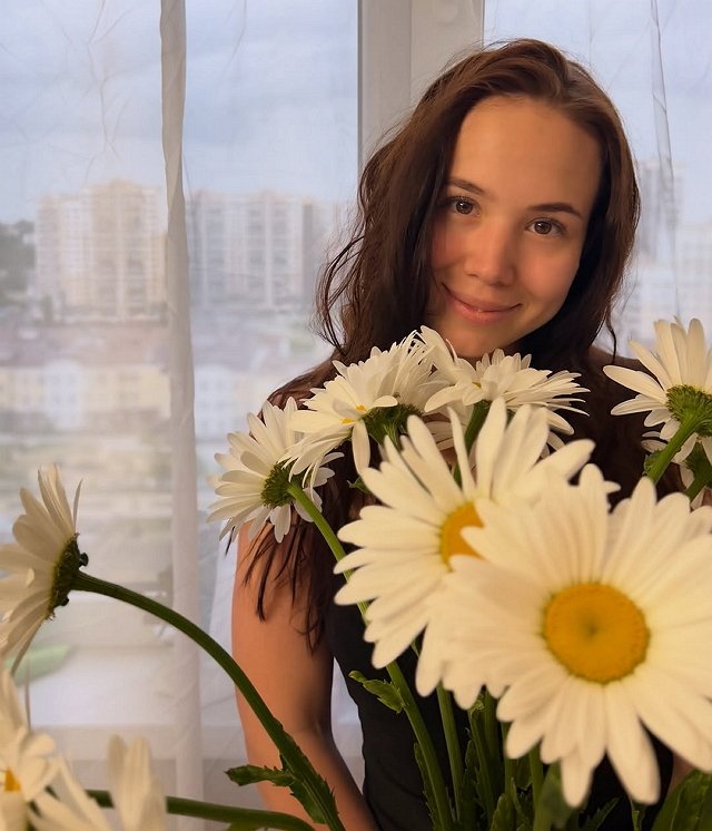Анастасия Жемчугова: Цветы наполняют меня теплом