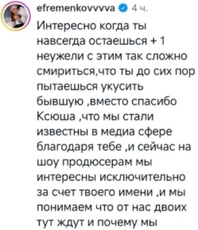 Юлия Ефременкова устроила разнос Михаилу Терёхину