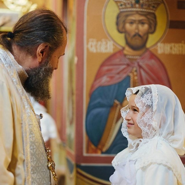 Ксения Бородина крестила свою младшую дочь Теону